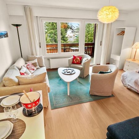 Studio Chaleureux Et Paisible Crans-Montana Exteriér fotografie