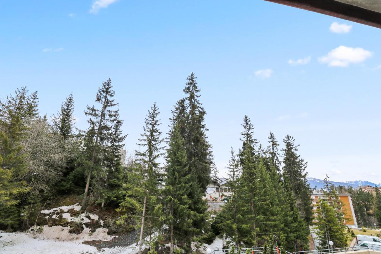 Studio Chaleureux Et Paisible Crans-Montana Exteriér fotografie
